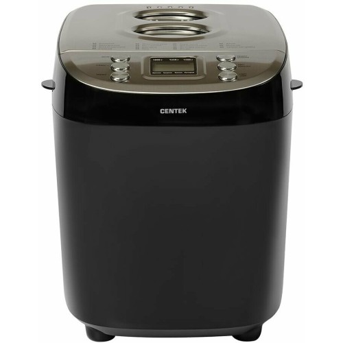 Хлебопечь CENTEK CT-1415 (черн) 1500 г, 860Вт, 15 программ, таймер, LCD, окошко