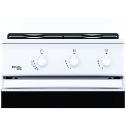 Газовая плита ЛАДА Nova CG 32013 W Плита  бытовая газовая двух-горелочная с газконтроль духового шкафа, металлический щиток, хоз. Отсек, цвет Белый
