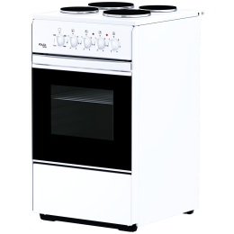 Электрическая плита ЛАДА Nova AE 14027 W Плита бытовая электрическая 4-х конфорочная, без жаровни, без подсветки, цвет Белый