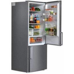 Холодильник HYUNDAI CC4553F нержавеющая сталь (двухкамерный)