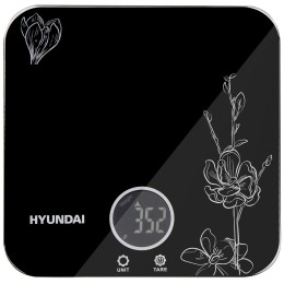 Весы кухонные HYUNDAI HYS-KG421 5кг черный