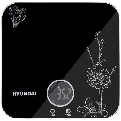 Весы кухонные HYUNDAI HYS-KG421 5кг черный