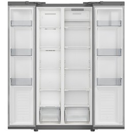 Холодильник HYUNDAI CS4502F нержавеющая сталь (двухкамерный)