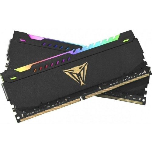 Оперативная память DDR 4 DIMM 64Gb (32Gbx2) PC25600, 3200Mhz, CL18, PATRIOT Viper Steel RGB (PVSR464G320C8K) (retail)