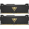 Оперативная память DDR 4 DIMM 64Gb (32Gbx2) PC25600, 3200Mhz, CL18, PATRIOT Viper Steel RGB (PVSR464G320C8K) (retail)