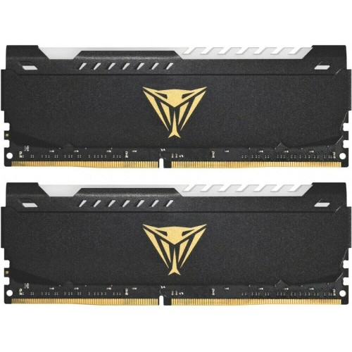 Оперативная память DDR 4 DIMM 64Gb (32Gbx2) PC25600, 3200Mhz, CL18, PATRIOT Viper Steel RGB (PVSR464G320C8K) (retail)