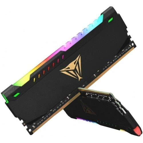 Оперативная память DDR 4 DIMM 16Gb (8Gbx2) PC25600, 3200Mhz, CL18, PATRIOT Viper Steel RGB (PVSR416G320C8K) (retail)
