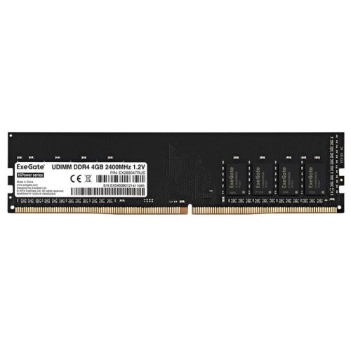 Модуль памяти ExeGate HiPower DIMM DDR4 4GB <PC4-19200> 2400MHz