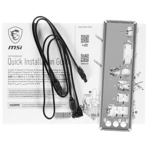Материнская плата MSI A520M-A PRO Soc-AM4 AMD A520 2xDDR4 mATX AC`97 8ch(7.1) GbLAN RAID+DVI+HDMI