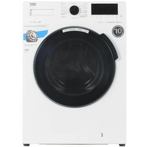 Стиральная машина BEKO WSPE6H616W класс: A загр.фронтальная макс.:6.5кг белый