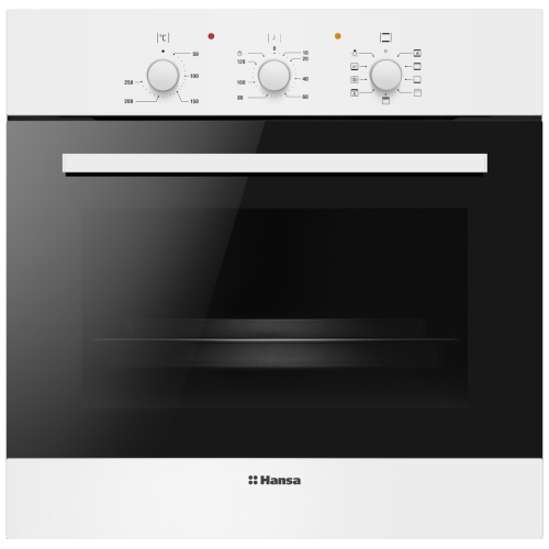 Духовой шкаф Электрический Hansa BOEW681021 белый, встраиваемый