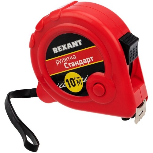 Рулетка измерительная «Стандарт» REXANT, 10 м х 25 мм