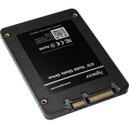 Накопитель SSD Apacer PANTHER AS350 256Gb SSD SATA 2.5" 7mm, R560/W540 Mb/s, IOPS 80/75K, MTBF 1,5M, 3D TLC, 180TBW, Retail AP256GAS350-1