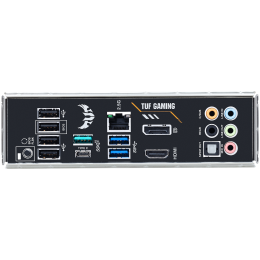 Материнская плата ASUS TUF GAMING B550-PRO,  Socket AM4, B550, 4*DDR4, HDMI+DP, CrossFireX, SATA3 + RAID, Audio, 2,5Gb LAN, USB 3.2*8, USB 2.0*6, COM*1 header (w/o cable) ATX ; 90MB17R0-M0EAY0
