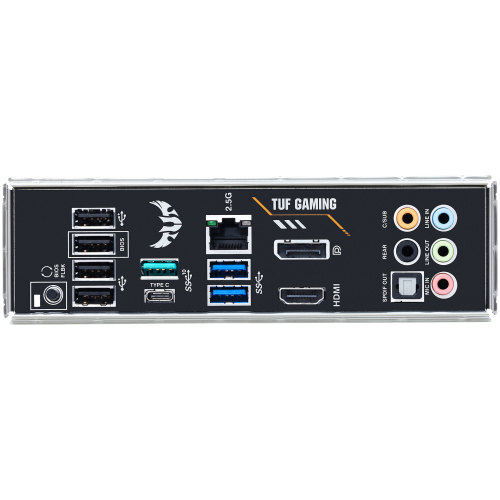 Материнская плата ASUS TUF GAMING B550-PRO,  Socket AM4, B550, 4*DDR4, HDMI+DP, CrossFireX, SATA3 + RAID, Audio, 2,5Gb LAN, USB 3.2*8, USB 2.0*6, COM*1 header (w/o cable) ATX ; 90MB17R0-M0EAY0