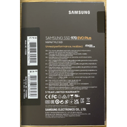 Накопитель SSD M.2 (PCI-E NVMe) 250 Gb Samsung 980 (R2900/W1300MB/s) (MZ-V8V250BW)