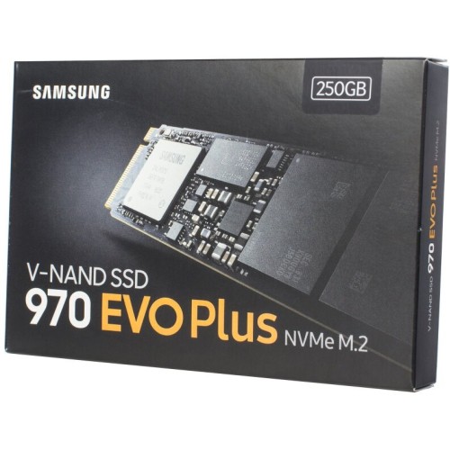 Накопитель SSD M.2 (PCI-E NVMe) 250 Gb Samsung 980 (R2900/W1300MB/s) (MZ-V8V250BW)