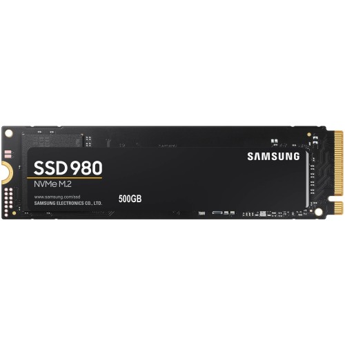 Накопитель SSD M.2 (PCI-E NVMe) 500 Gb Samsung 980 (R3100/W2600MB/s) (MZ-V8V500BW)