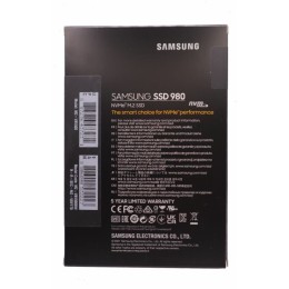 Накопитель SSD M.2 (PCI-E NVMe) 500 Gb Samsung 980 (R3100/W2600MB/s) (MZ-V8V500BW)