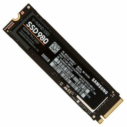 Накопитель SSD M.2 (PCI-E NVMe) 500 Gb Samsung 980 (R3100/W2600MB/s) (MZ-V8V500BW)