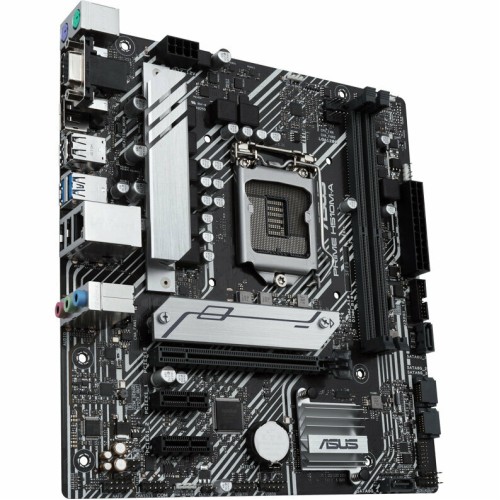 Материнская плата ASUS PRIME H510M-A, LGA1200, H510, 2*DDR4, D-Sub/DP/HDMI, SATA3, Audio, Gb LAN, USB 3.2*4, USB 2.0*6, COM*1 header (w/o cable), mATX