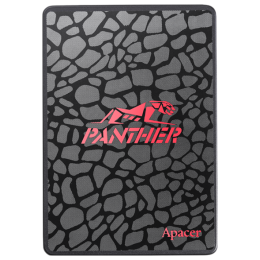 Накопитель SSD 2.5"; 128GB Apacer AS350 Panther SSD AP128GAS350-1 SATA 6Gb/s, 560/540, IOPS 65/82K, MTBF 1.5M, 3D TLC, 32MB, 75TBW, 0,54DWPD, RTL
