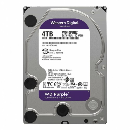 Жесткий диск Western Digital SATA 8TB 6GB/S 128MB PURPLE WD84PURZ WDC