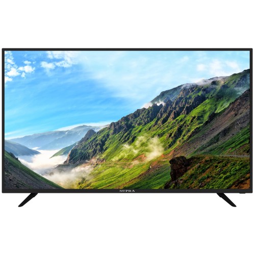 Телевизор SUPRA 55" STV-LC55ST0045U черный/Ultra HD/50Hz/DVB-T2/DVB-C/USB/WiFi/Smart TV (RUS)