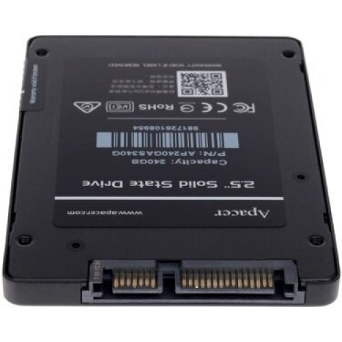 Накопитель Apacer SSD 240GB AS340X AP240GAS340XC-1