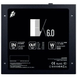 Блок питания 1STPLAYER FK 600W / ATX 2.4, APFC, 120mm fan / PS-600FK