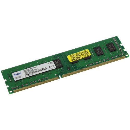 Память Netac 8GB DDR3 1600MHz CL11 1.5V / NTBSD3P16SP-08