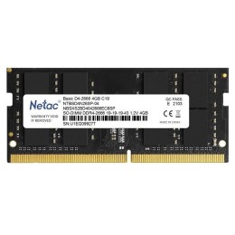 Память Netac 4GB DDR4 2666MHz SO-DIMM CL19 1.2V / NTBSD4N26SP-04
