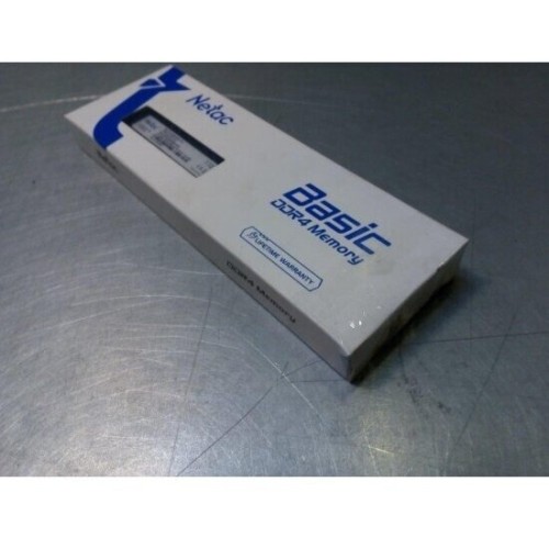 Память Netac 8GB DDR4 2666MHz SO-DIMM CL19 1.2V/NTBSD4N26SP-08 PC4-21300 CL19 SO-DIMM 260-pin single rank Ret