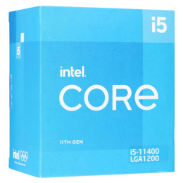 Процессор Intel Core i5-11400 (2.6GHz/12MB/6 cores) LGA1200 ОЕМ, UHD Graphics 730 350MHz, TDP 65W, max 128Gb DDR4-3200, CM8070804497015SRKP0