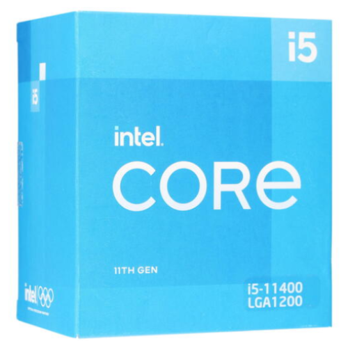 Процессор Intel Core i5-11400 (2.6GHz/12MB/6 cores) LGA1200 ОЕМ, UHD Graphics 730 350MHz, TDP 65W, max 128Gb DDR4-3200, CM8070804497015SRKP0