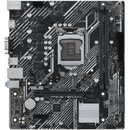 Материнская плата Asus Prime H510M-K, LGA1200, H510, 2*DDR4, D-Sub + HDMI, SATA3, Audio, Gb LAN, USB 3.2, USB 2.0, COM*1 header (w/o cable), mATX