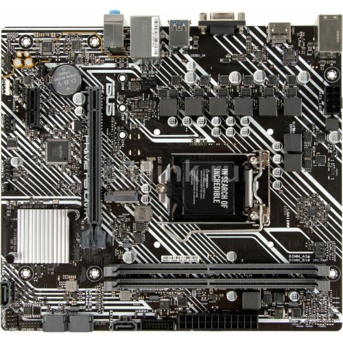 Материнская плата Asus Prime H510M-K, LGA1200, H510, 2*DDR4, D-Sub + HDMI, SATA3, Audio, Gb LAN, USB 3.2, USB 2.0, COM*1 header (w/o cable), mATX