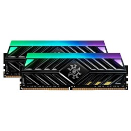 Память Adata 16GB DDR4 3200 DIMM XPG SPECTRIX D41 RGB Grey Gaming Memory AX4U32008G16A-DT41 Non-ECC, CL16, 1.35V, Heat Shield, Kit (2x8GB), RTL