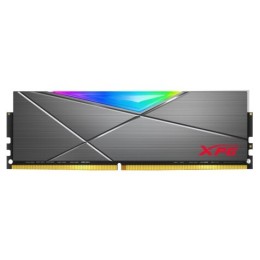 Модуль памяти 16GB ADATA DDR4 3200 DIMM XPG SPECTRIX D50 RGB Grey Gaming Memory AX4U320016G16A-ST50 Non-ECC, CL16, 1.35V, Heat Shield, RTL