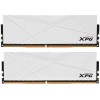 Модуль памяти 16GB ADATA DDR4 3200 DIMM XPG SPECTRIX D50 RGB White Gaming Memory AX4U32008G16A-DW50 Non-ECC, CL16, 1.35V, Heat Shield, Kit (2x8GB), RTL