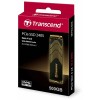Флеш-накопитель Transcend Твердотельный накопитель SSD Transcend 500GB, M.2 2280, PCIe Gen4x4, M-Key, 3D TLC, with Dram