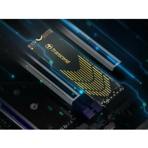 Флеш-накопитель Transcend Твердотельный накопитель SSD Transcend 500GB, M.2 2280, PCIe Gen4x4, M-Key, 3D TLC, with Dram
