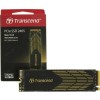 Флеш-накопитель Transcend Твердотельный накопитель SSD Transcend 500GB, M.2 2280, PCIe Gen4x4, M-Key, 3D TLC, with Dram