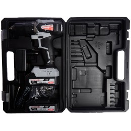 Дрель-шуруповерт аккумуляторная ИНТЕРСКОЛ ДА-13/18ВК 575.2.2.70, 2 аккум., 2Ач, кейс, АПИ