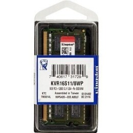 Память оперативная Kingston 8GB 1600MHz DDR3 Non-ECC CL11 SODIMM (Select Regions ONLY)