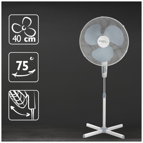 Вентилятор SCARLETT SC-SF111B27 (серый)