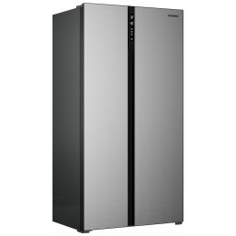 Холодильник HYUNDAI CS6503FV черное стекло (двухкамерный)