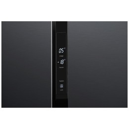 Холодильник HYUNDAI CS5003F черная сталь (двухкамерный)