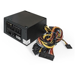 Блок питания 800W ExeGate EVO800-LT (ATX, APFC, 12cm RGB fan, 24pin, (4+4)pin, PCI-E, 5xSATA, 3xIDE, FDD, black)