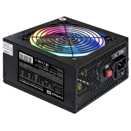 Блок питания 800W ExeGate EVO800-LT (ATX, APFC, 12cm RGB fan, 24pin, (4+4)pin, PCI-E, 5xSATA, 3xIDE, FDD, black)